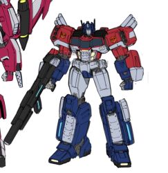 optimus prime from transformers by kairito10