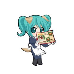 hatsune miku from vocaloid