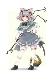 nazrin from touhou by usuusu