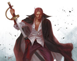shanks (one piece) from one piece by in-hyuk lee