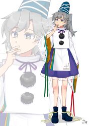 mononobe no futo from touhou