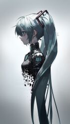 hatsune miku from vocaloid