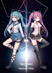 hatsune miku from angel beats! by imo bouya