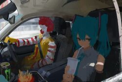 hatsune miku from mcdonald's