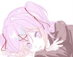natsuki (doki doki literature club) from doki doki literature club