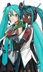 hatsune miku from vocaloid