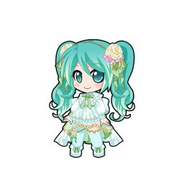 hatsune miku from vocaloid