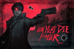 leon s. kennedy from resident evil by zombiyh