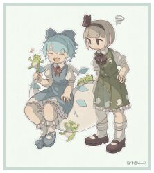 cirno from touhou by chigu
