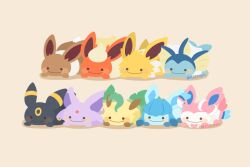 eevee from pokemon by rizu (rizunm)