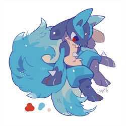 lucario from pokemon by auko