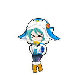 hatsune miku from vocaloid