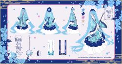 hatsune miku from vocaloid