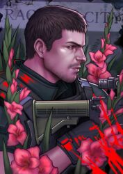 chris redfield from resident evil