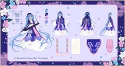 hatsune miku from vocaloid