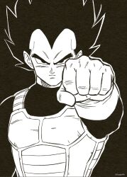 vegeta from dragon ball