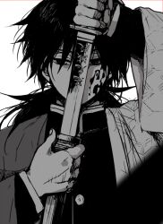 tomioka giyuu from kimetsu no yaiba by sinba (ying-hua)