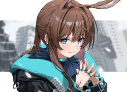 amiya (arknights) from arknights by nanaku teiru