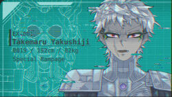 yakushiji takemaru from the hundred line -last defense academy-
