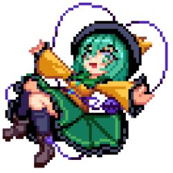 komeiji koishi from touhou by brodall pixel