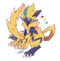 zeraora from pokemon by auko