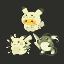 pikachu from pokemon by rizu (rizunm)