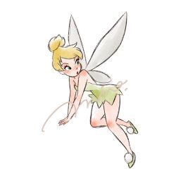 tinker bell (disney) from walt disney's peter pan by mio ney