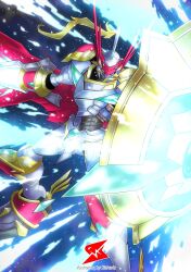 dukemon from digimon by zehartz