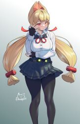 alice thymefield from zenless zone zero by achromaru