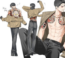 majima goro from ryuu ga gotoku (series)