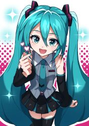 hatsune miku from vocaloid by supo01