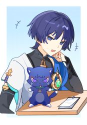 scaramouche (cat) (genshin impact) from genshin impact