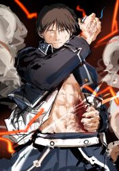 roy mustang from fullmetal alchemist