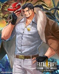 robert garcia from fatal fury by okada (hoooojicha)