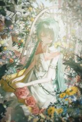 hatsune miku from vocaloid