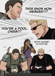 albert wesker from resident evil by yoracrab