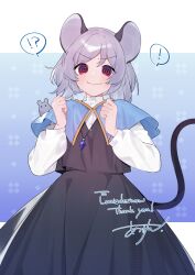nazrin from touhou by akagashi hagane