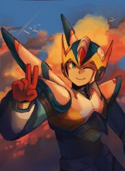 falcon armor x (mega man) from mega man (series)