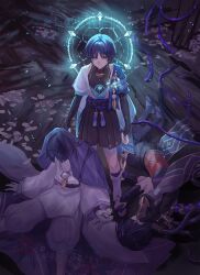 scaramouche (genshin impact) from genshin impact by tanemaki monaka