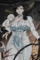 alcina dimitrescu from resident evil by park ongjol