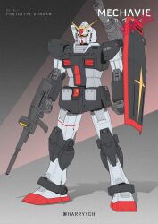 prototype gundam from gundam by harryych
