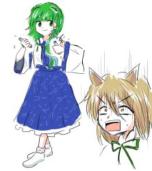 kochiya sanae from touhou