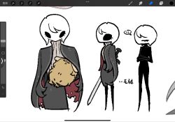 faust (project moon) from hollow knight by ohzv