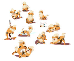 growlithe from pokemon