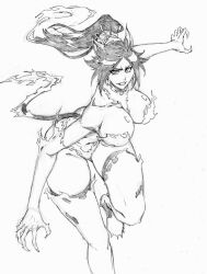 shihouin yoruichi from bleach by rakusakugk