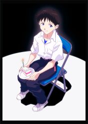 ikari shinji from neon genesis evangelion