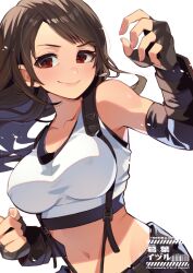 tifa lockhart from final fantasy by kuzuno ha
