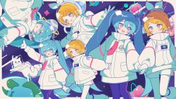 hatsune miku from vocaloid by waka (wk4444)