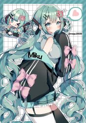 hatsune miku from vocaloid