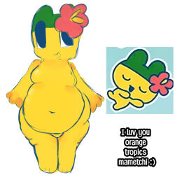 mametchi from tamagotchi